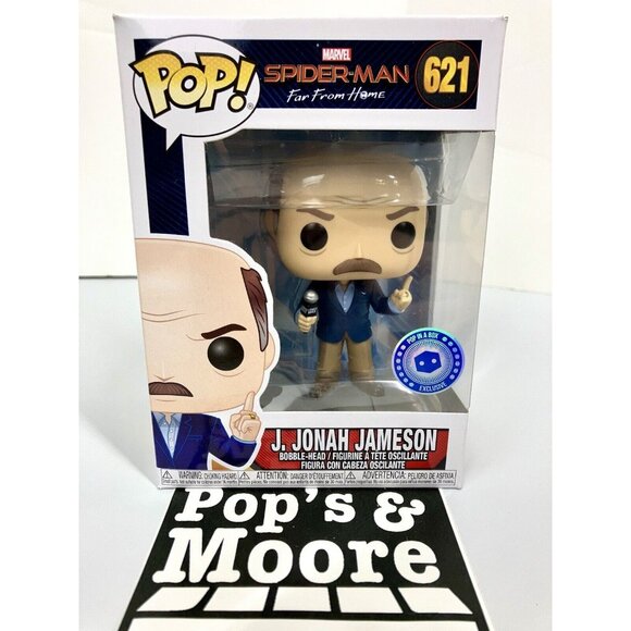 Funko Pop! Spider Man: J. Jonah Jameson 621 Vaulted Exclusive Figure W/Protector - Picture 2 of 13